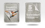 Pièce de monnaie 5 euro Italie 2022 argent BU – Panini (blanche)