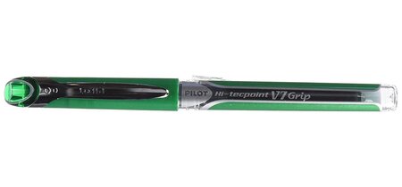 Stylo roller à encre Hi-Tecpoint V7 Grip, vert PILOT