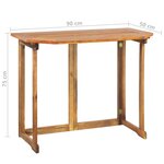 vidaXL Ensemble de bistro 4 Pièces Bois d'acacia solide