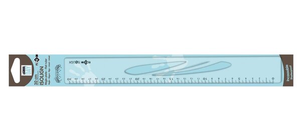 Règle plate ISOLIGN en plastique incassable 40 cm JPC