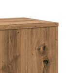 vidaXL Support pour plantes 33x33x100 cm bois d'ingénierie