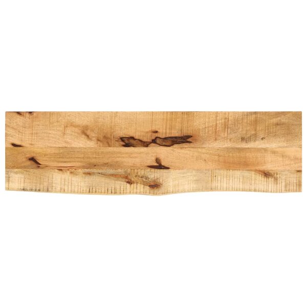 vidaXL Dessus de table 100x40x2 5cm bord vif bois massif manguier brut