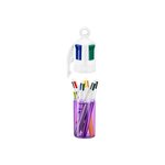 BIC 4 Couleurs Stylos-Bille Rétractables - Pot a Stylos Violet de 6