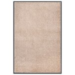 vidaXL Paillasson Beige 80x120 cm