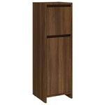 vidaXL Armoire de bain Chêne marron 30x30x95 cm Bois d'ingénierie