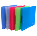 Classeur 2 anneaux 30 mm polypropylène Chromaline - A4 maxi couleurs aléatoires x 10 EXACOMPTA