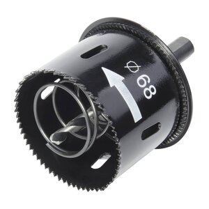 Wolfcraft scie cloche 68 mm noir 2158000