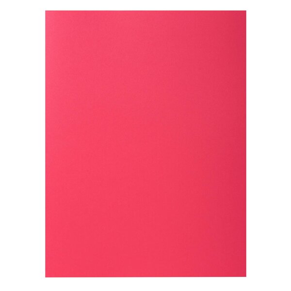 Paquet De 100 Chemises Rock''s 210 - 24x32cm - Framboise - Exacompta