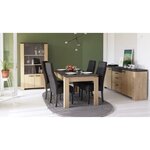 Table à manger seule AUSTIN - 6 personnes - 179 x 90 x 77 cm