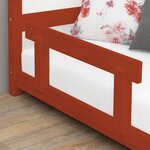 Barrière de lit enfant TRUSTY rouge brique