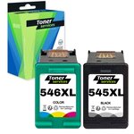Compatible Canon PG545XL/CL546XL Pk 2 cartouches noir/coul (8287B005)
