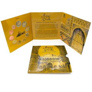 Espagne Coffret BU Euro 2024 - Alcazar de Séville