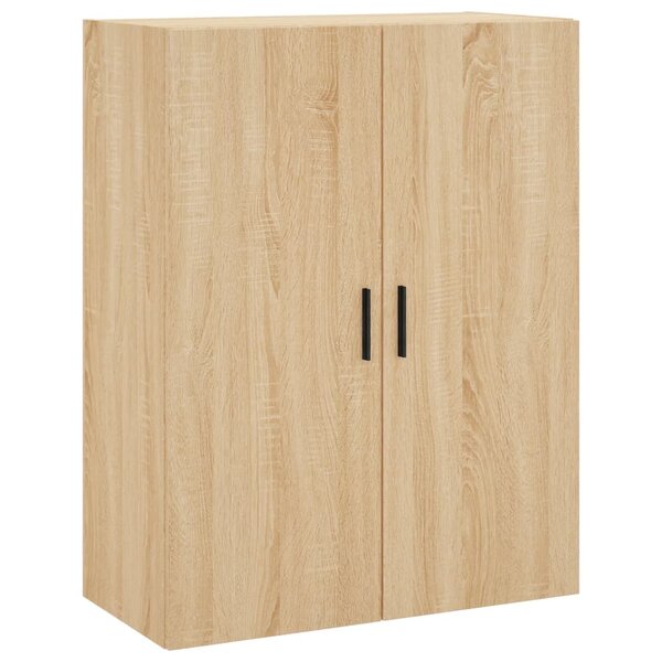 vidaXL Armoire murale chêne sonoma 69 5x34x90 cm