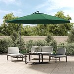 vidaXL Parasol cantilever 3 5 m vert