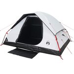 vidaXL Tente de camping à dôme 4 personnes tissu occultant imperméable