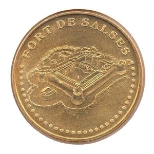 Mini médaille monnaie de paris 2007 - fort de salses
