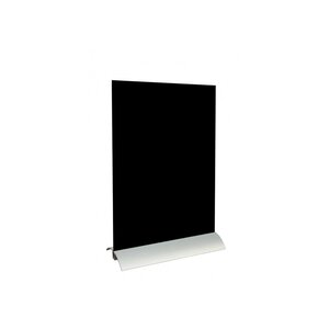 Ardoise de table socle alu