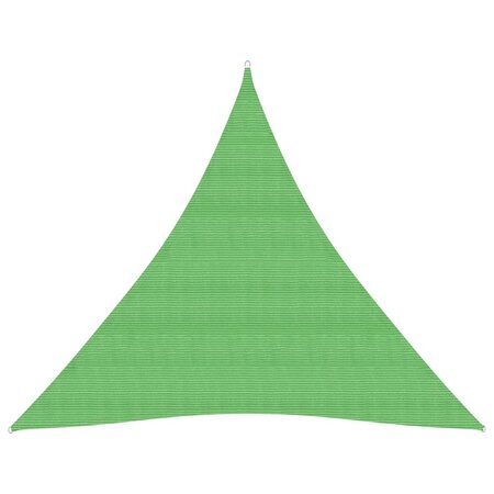 vidaXL Voile d'ombrage 160 g/m² Vert clair 3 6x3 6x3 6 m PEHD