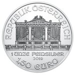 Pièce de monnaie 1,50 euro Autriche 2019 1 once argent – Philharmonique (édition de Noël)