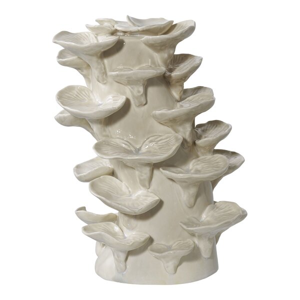 Figurine en céramique beige 18 x 15 x 24 cm
