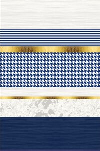 Tapis de salon LAYER 160 x 230 cm - Bleu