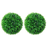 vidaXL Boules de buis artificielles 2 Pièces 38 cm