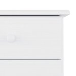 vidaXL Buffet ALTA blanc 77x35x188 cm bois massif de pin