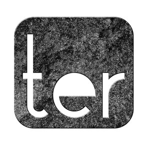 Numéro TER - Numéro adhésif pour boîtes aux lettres- Pierre véritable 50 mm Galibot