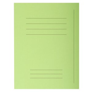 Paquet 50 Chemises Forever® 220 100 Recyclé Avec Impression - 24x32cm - Vert Vif - X 5 - Exacompta