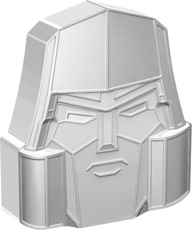 Pièce de monnaie en Argent 5 Dollars g 93.3 (3 oz) Millésime 2024 Transformers 1984 MEGATRON