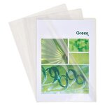 Etui Carton De 50 Pochettes Coin Pvc Premium 18/100e - A4 - Cristal - Exacompta