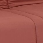 Banquette clic clac 3 places - Terracotta -193 x 92 cm - LENA