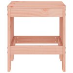 vidaXL Tabourets de jardin 2 Pièces 40x36x45 cm bois massif Douglas