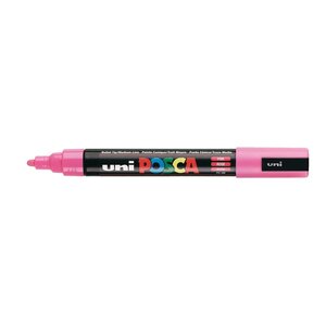Marqueur pointe conique moyenne POSCA PC5M 1 8 - 2 5mm Rose x 12 POSCA