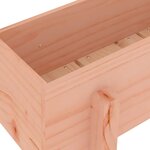 vidaXL Jardinière 62x30x38 cm bois massif douglas