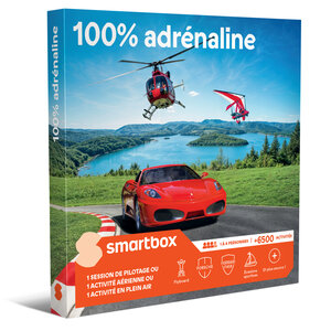 SMARTBOX - Coffret Cadeau 100 adrénaline - Sport & Aventure