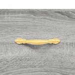 vidaXL Buffet sonoma gris 69 5x34x90 cm bois d'ingénierie