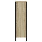 vidaXL Bibliothèque chêne sonoma 80x31x106 cm bois d'ingénierie