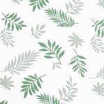 vidaXL Coussins de palette lot de 3 motif de feuilles tissu