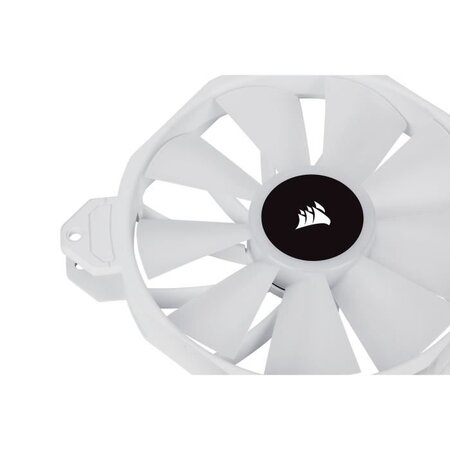 CORSAIR Ventilateur SP Series - White SP140 RGB ELITE - Diametre 140mm -  LED RGB - Fan with AirGuide - Dual Pack (CO-9050139-WW) - La Poste