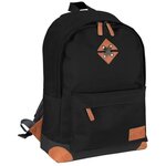 ABBEY Sac a dos de taille moyenne - 100% Polyester 300T - 42 x 30 x 16 cm - Capacité : 20 L - Noir
