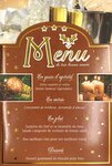 Lot 10 cartes identiques bonne année meilleurs vœux avec 10 enveloppes blanches