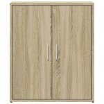 vidaXL Buffet chêne sonoma 60x31x70 cm bois d'ingénierie