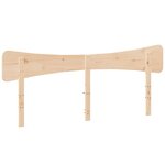 vidaXL Tête de lit 200 cm bois massif de pin
