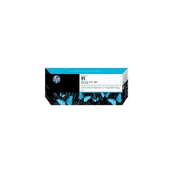 HP 91 Cartouche Cyan Clair C9470A