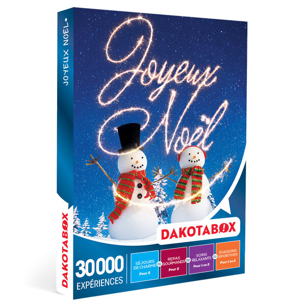 DAKOTABOX - Coffret Cadeau Joyeux Noël - Multi-Activités