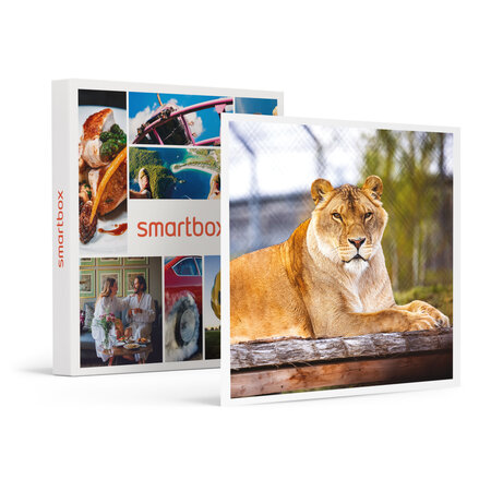 SMARTBOX - Coffret Cadeau 2 entrées adultes et 2 entrées enfants gratuites pour la Tanière Zoo Refuge près de Chartres -  Multi-thèmes