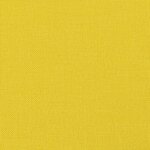 vidaXL Canapé à 2 places Jaune clair 140 cm Tissu