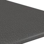 vidaXL Panneaux muraux 12 Pièces Gris 30x30 cm Similicuir 0 54 m²