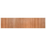 vidaXL Tapis rectangulaire naturel 70x300 cm bambou
